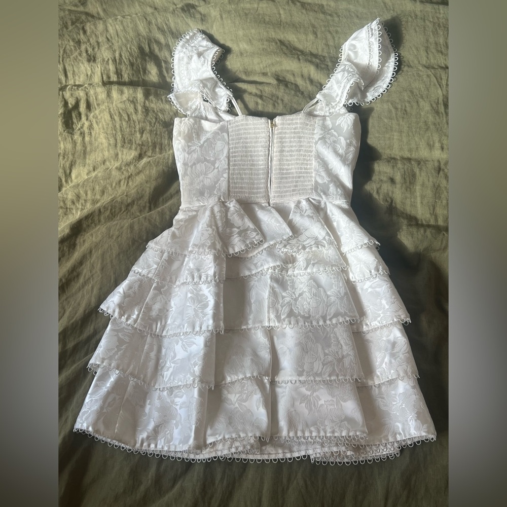 V. Chapman Patisserie dress in Coconut Macaron - Picture 5 of 10
